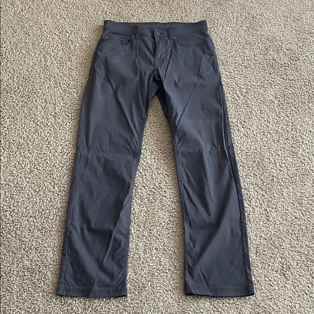 Prana Men's Dark Gray Slim Fit Jeans